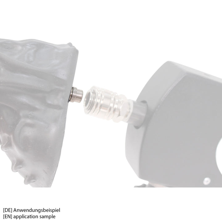 Dildo quick release adapter