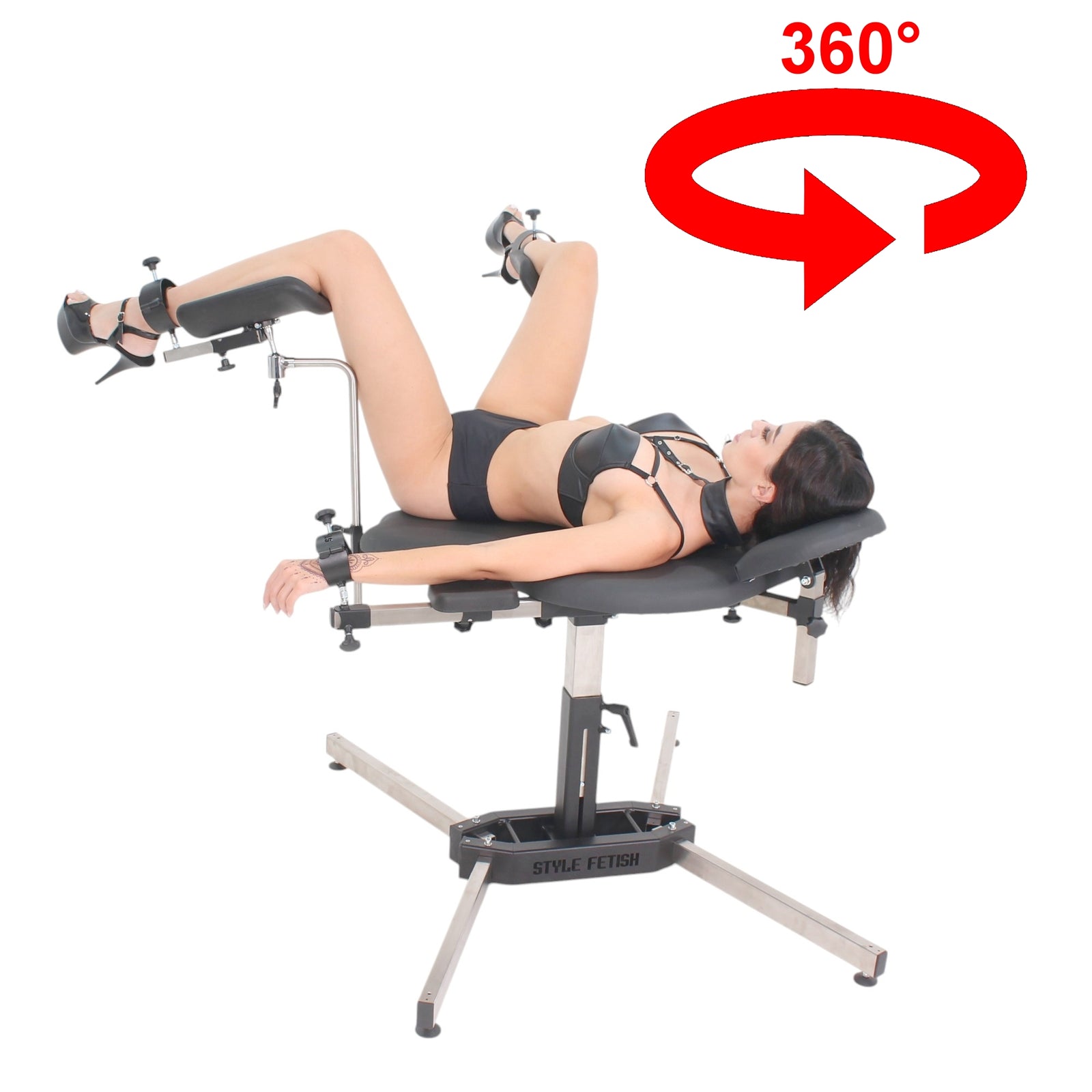Fuck Slut Table, rotating treatment bench