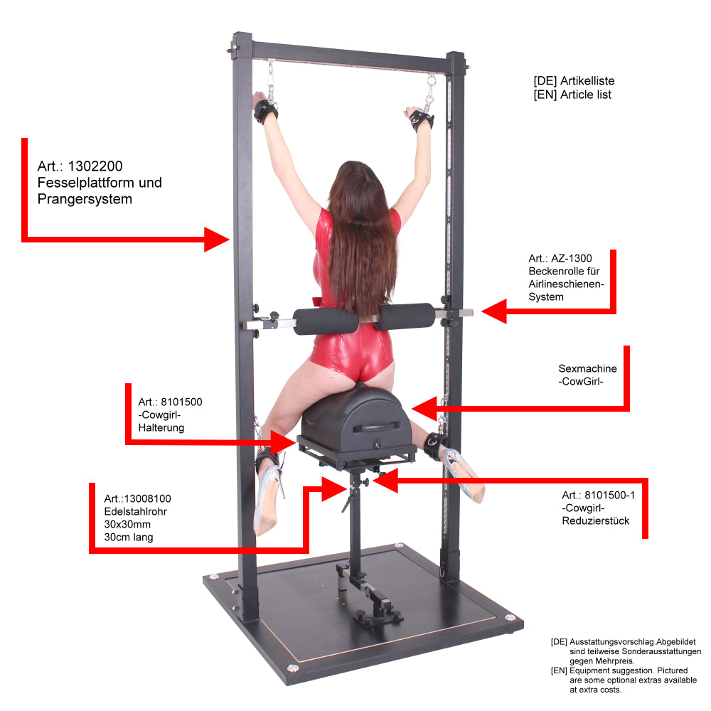 Universal PowerBase – Cowgirl, Motorbunny & Sybian Mounting Platform