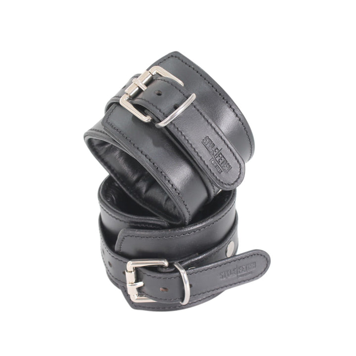 Click & Play Leather Hand Restraints