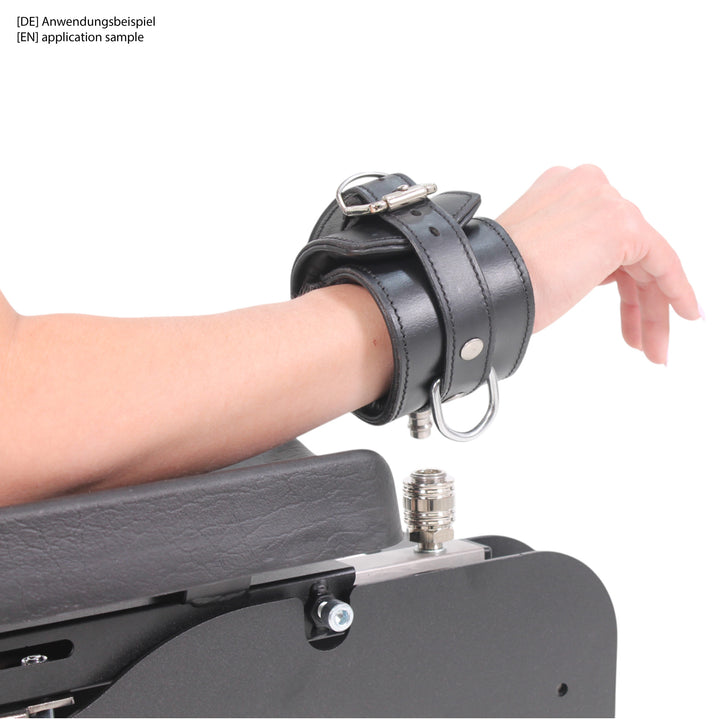 Click & Play Leather Hand Restraints