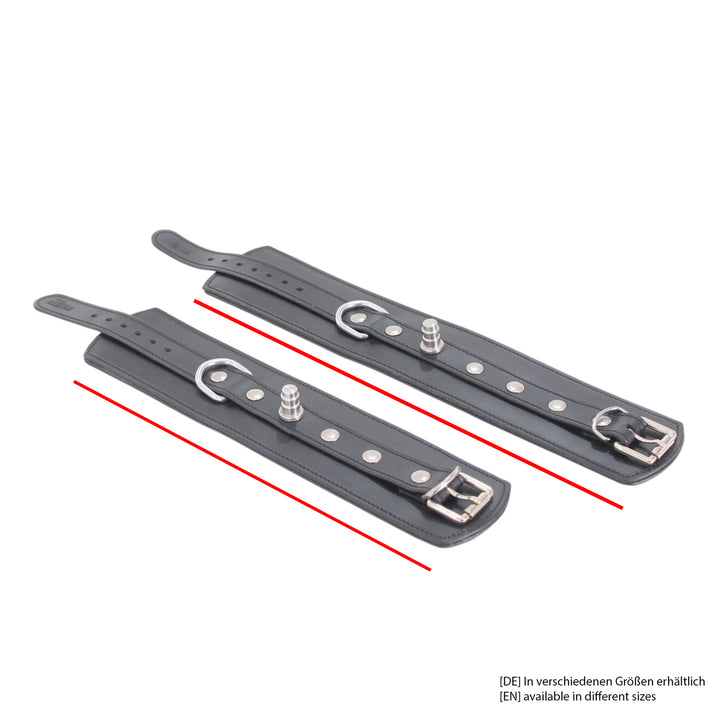 Click & Play Leather Hand Restraints