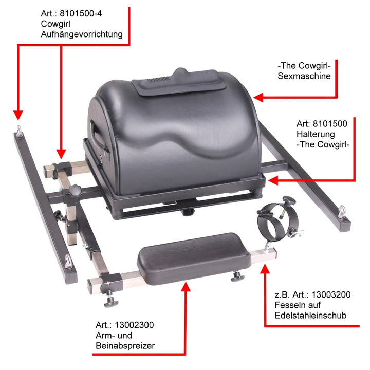 Universal PowerBase – Cowgirl, Motorbunny & Sybian Mounting Platform