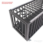 Airline rails for Ultimate Cage, long