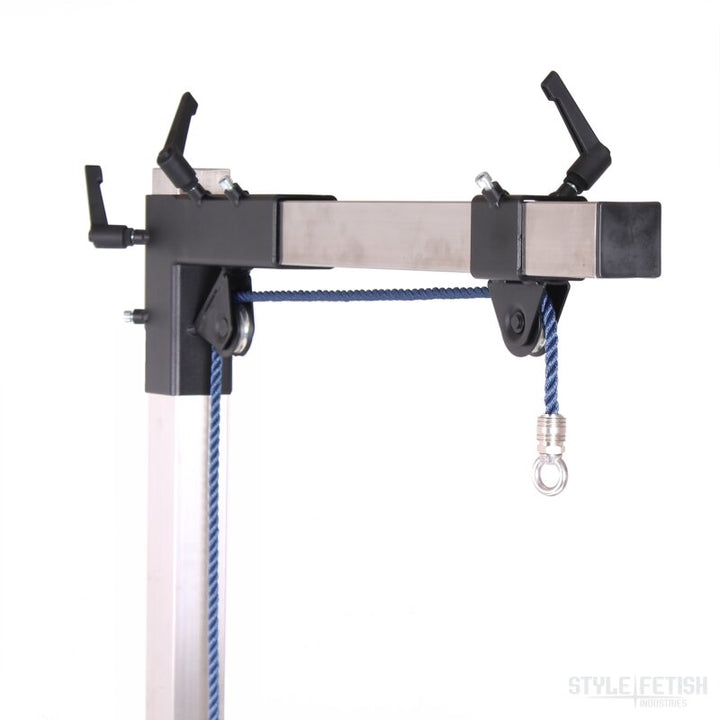 Pulley-Arm with Rollers for 60x60mm square tubing
