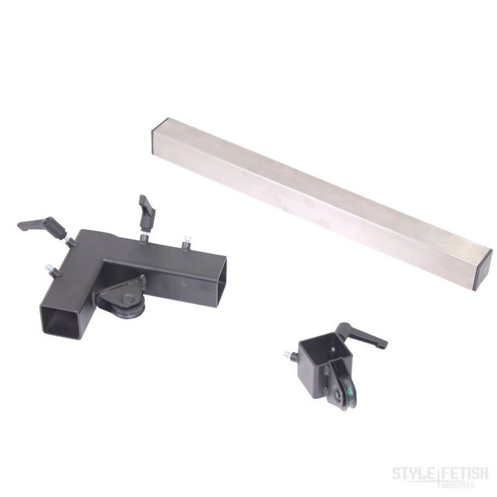 Pulley-Arm with Rollers for 60x60mm square tubing