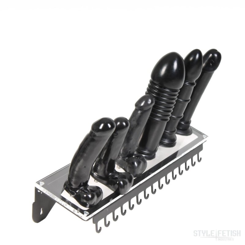 Dildo Rack for quick disconnects