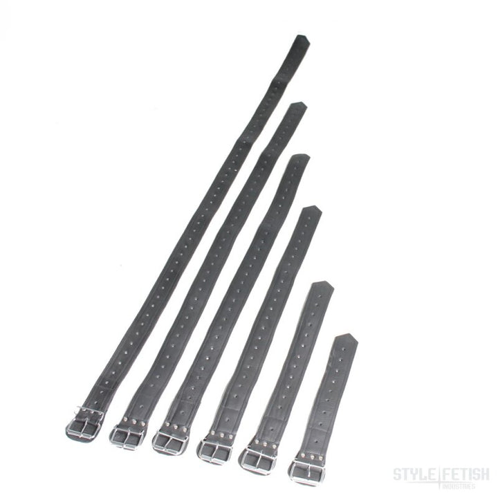Genuine Leather Bondage Straps, various lengths