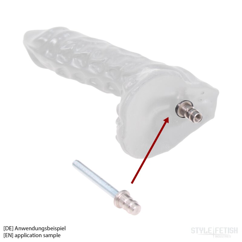Fucking Machine Quick-Change Coupling System