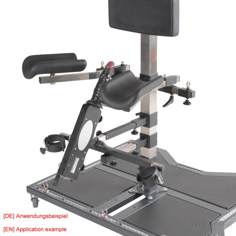 Foot Restraint Carrier with Front Extension  for modular system HEAVY 60x60mm