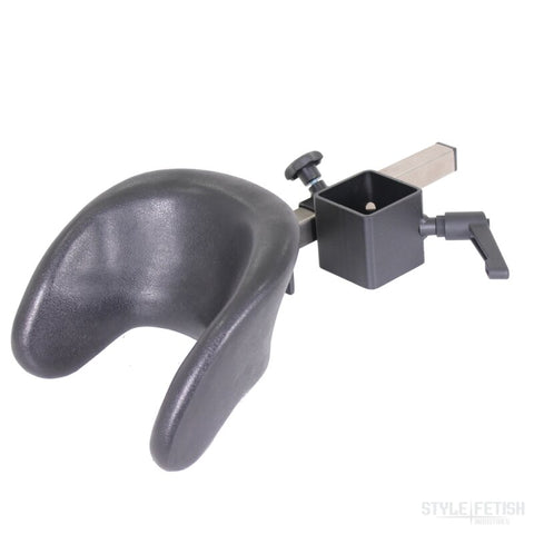 Adjustable Headrest with Slide-in Mount for 60×60 mm Square Steel Posts