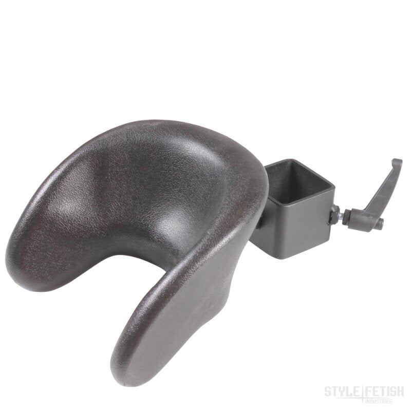 Adjustable Headrest with Slide-in Mount for 60×60 mm Square Steel Posts