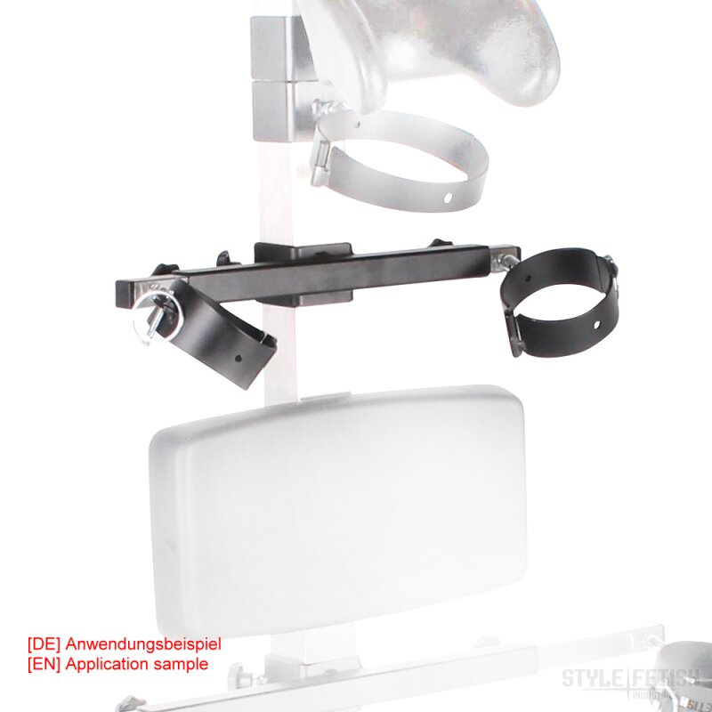 Upper arm restraint for modular system HEAVY 60x60mm