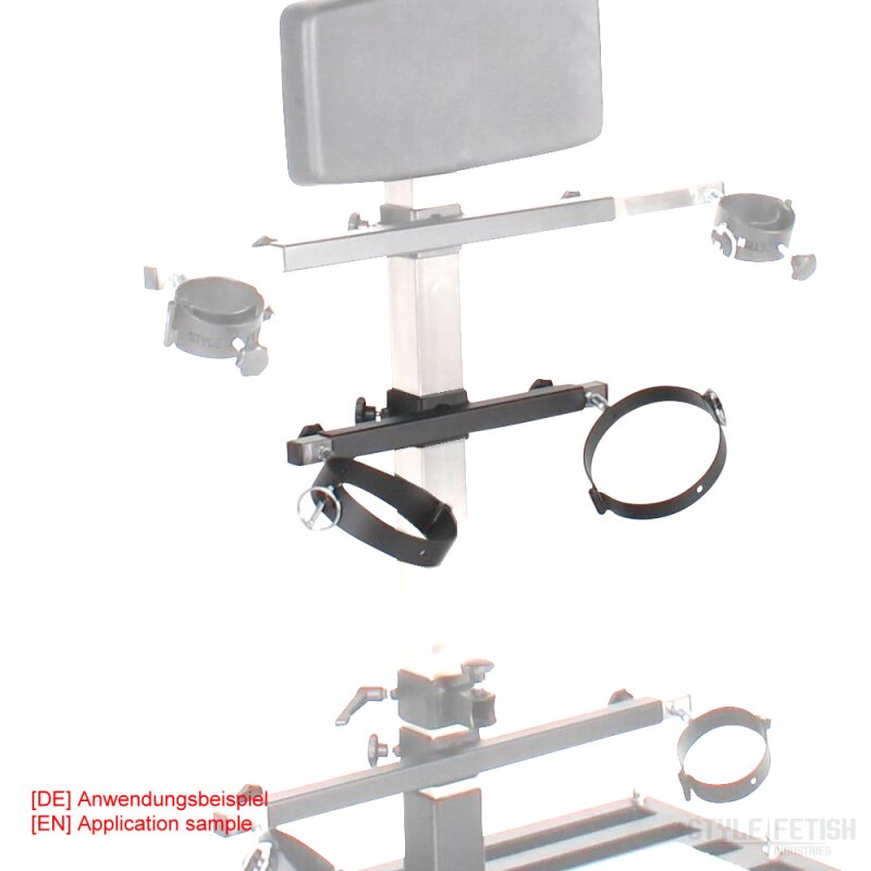 Thigh restraint for modular system HEAVY 60x60mm